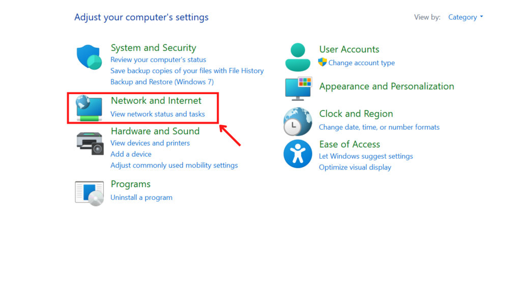 Method to Check WiFi Password on Windows 11 using control panel