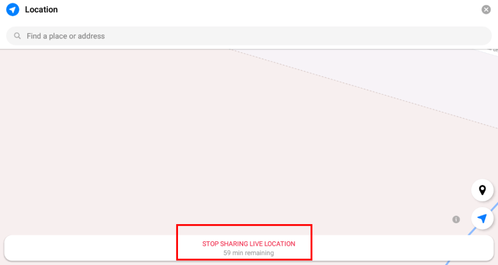 stop sharing your location