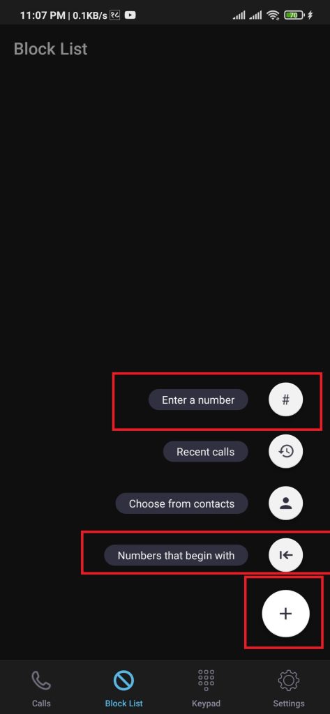 Add block number using Mr. Number