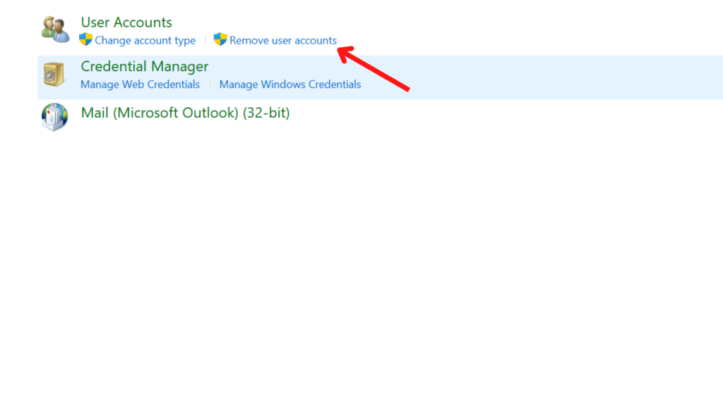 Set the Local Account as Administrator
