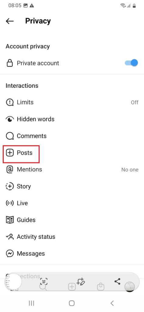 Select posts