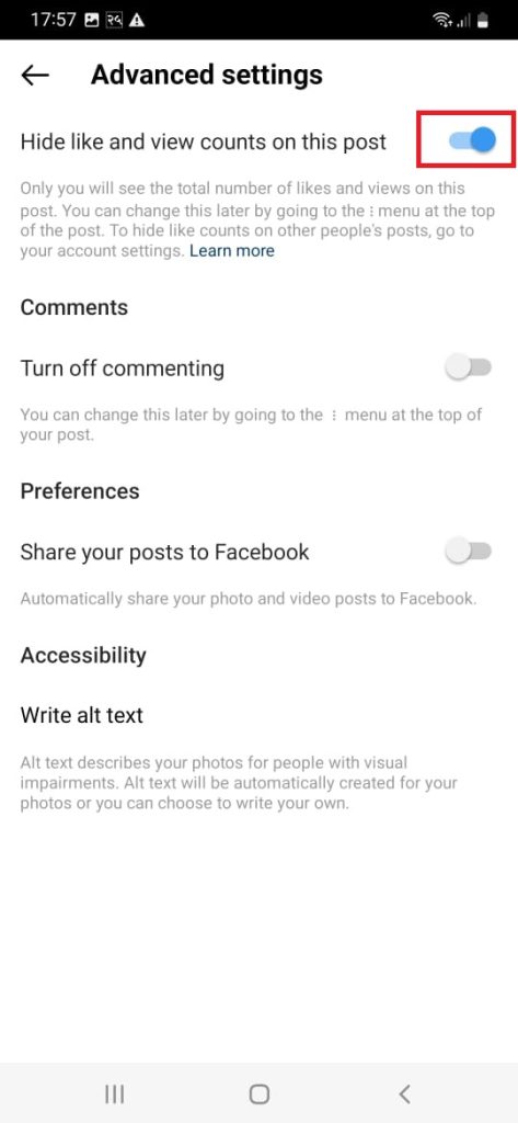 Turn Off Like Count on Instagram Using Android/IOS Device