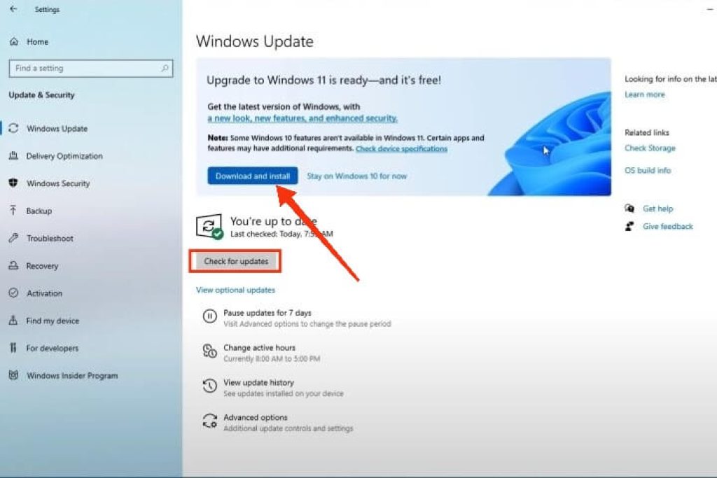 Download and install Windows 11