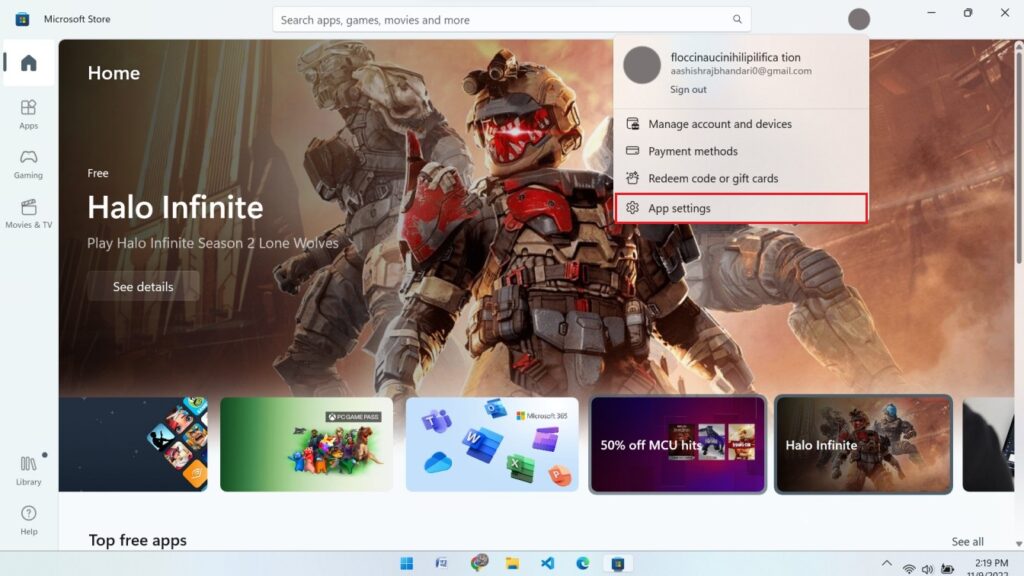 update apps on windows 11