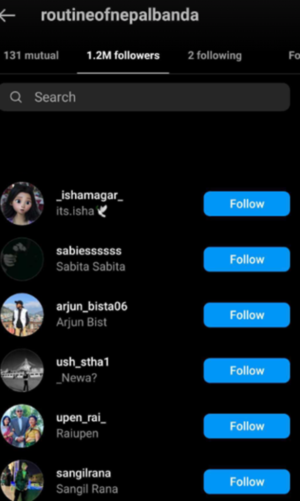 See Who Someone Recently Followed On Instagram