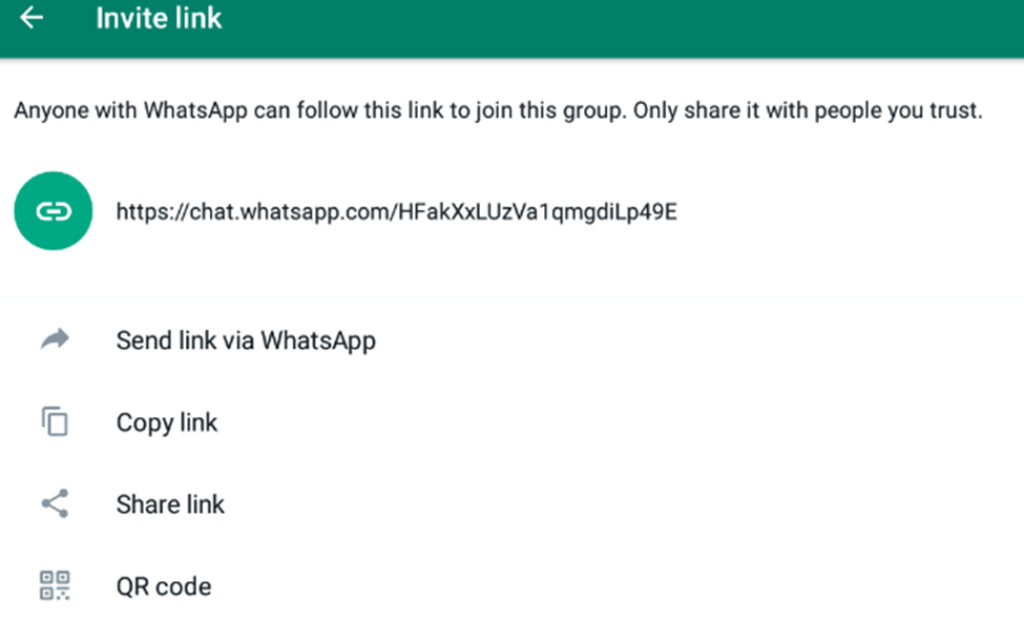Join A WhatsApp Group With A Link