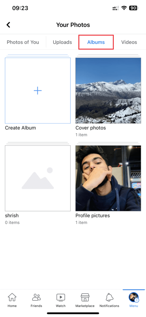 Facebook Photo Folder