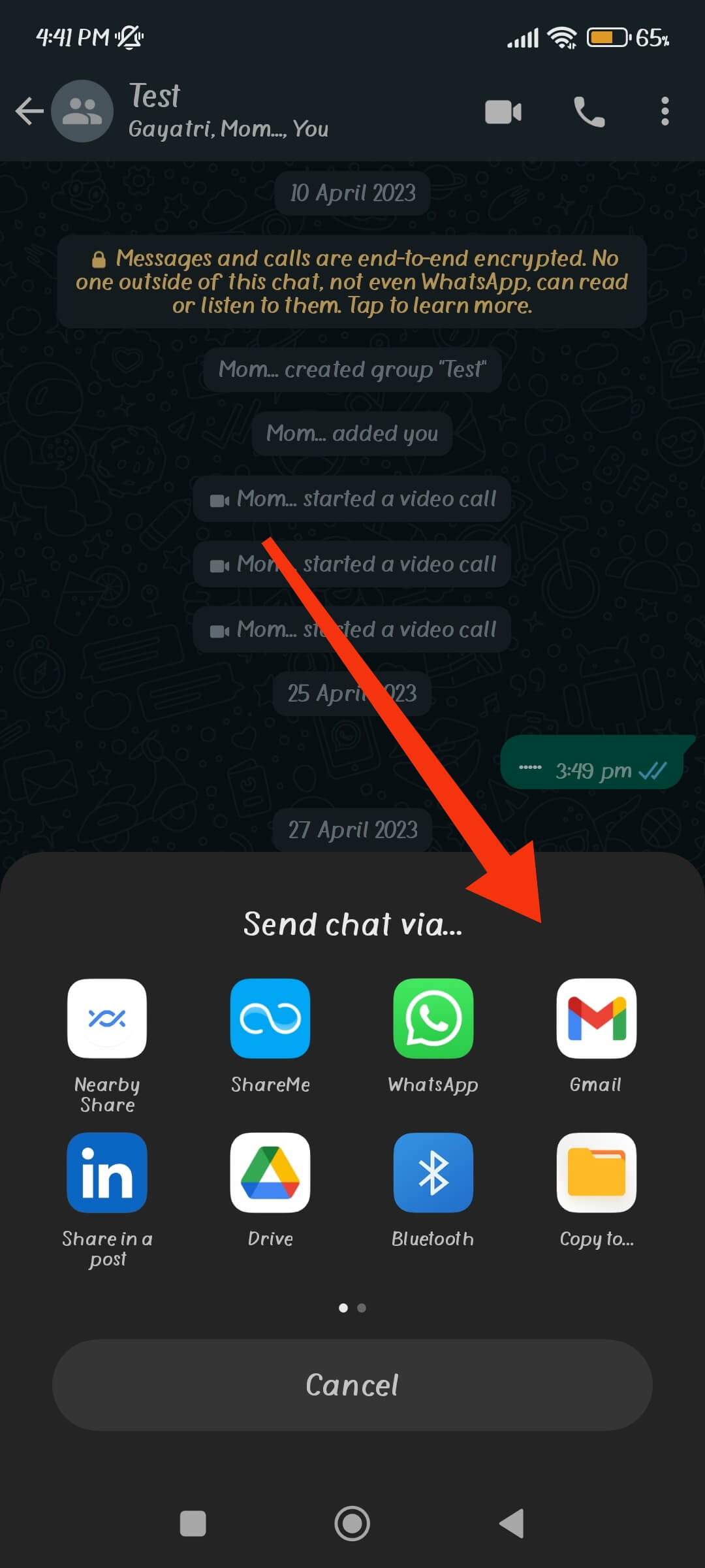 Can You Forward Whatsapp Messages To Email