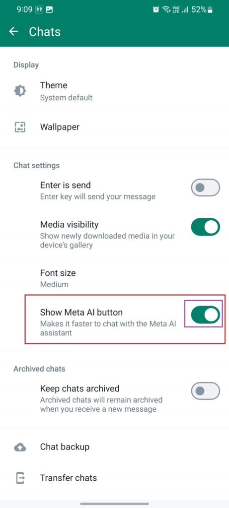 How To Remove Meta AI on WhatsApp